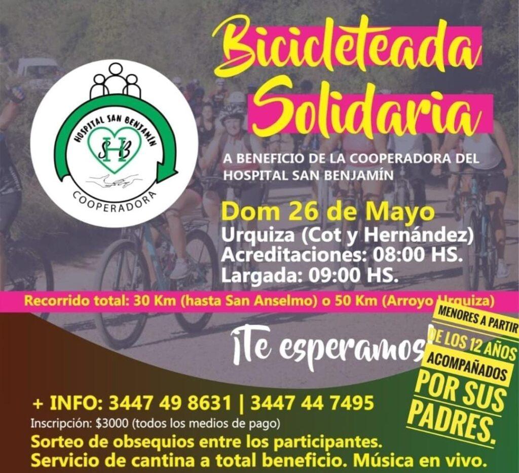 Bicicleteada solidaria